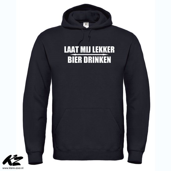 Klere-Zooi - Laat Mij Lekker Bier Drinken - Hoodie - S