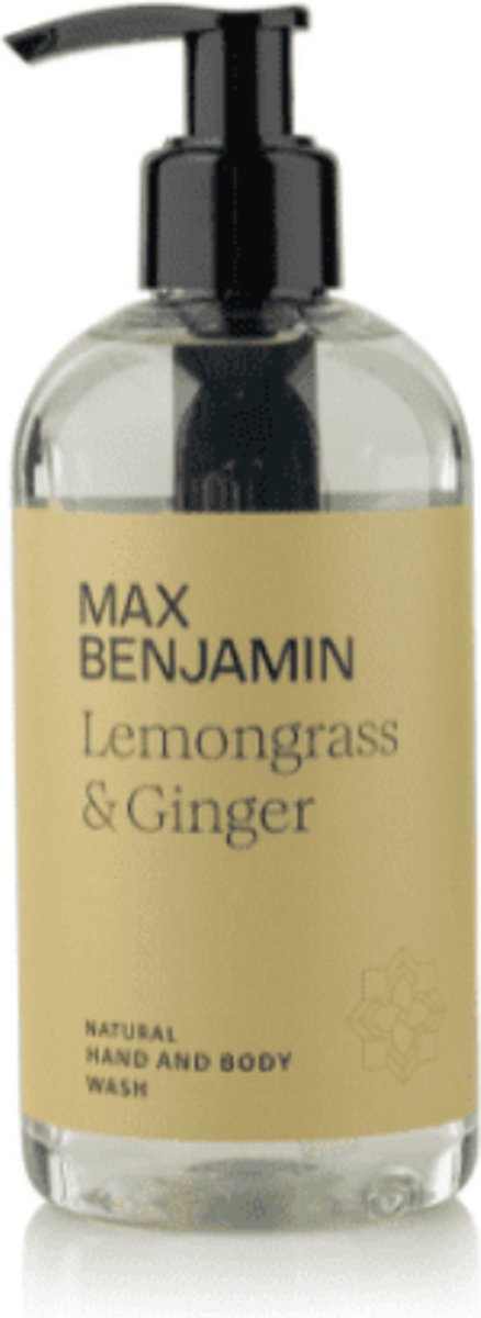 Max Benjamin - hand & bodywash Lemongrass & Ginger - handzeep - douchegel - 2 flessen van 300 ml