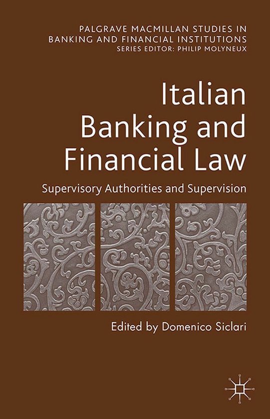 Italian Banking and Financial Law - cover