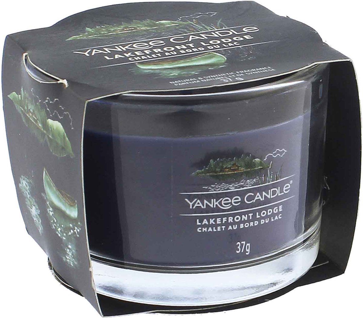 Yankee Candle Lakefront Lodge Votivní Svíčka Ve Skle Blauw