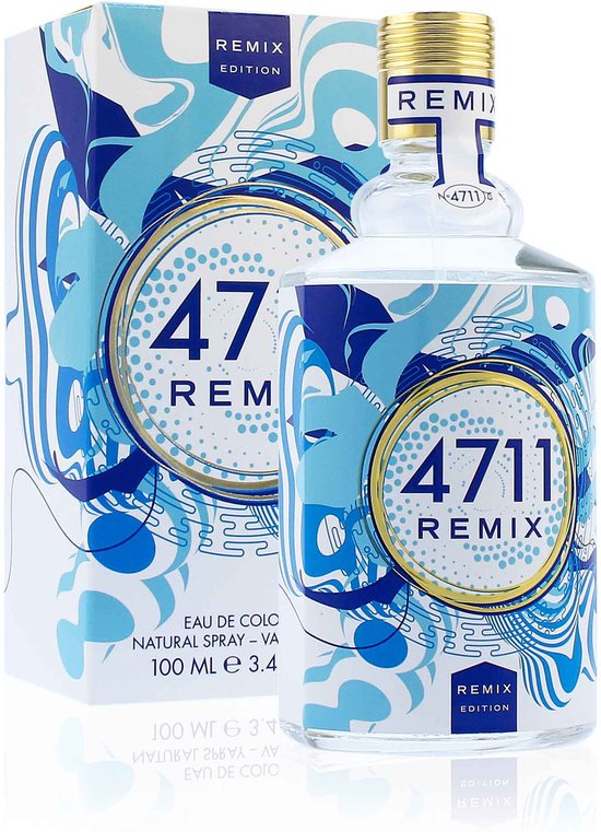 4711 Remix Sparkling Island Eau de Cologne - Unisex parfum met natuurlijke ingrediënten - 100 ml