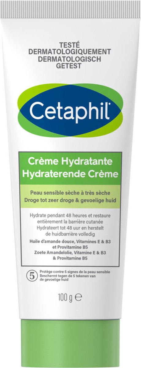 Cetaphil Hydraterende Crème - 4 x 100 gr - Voordeelpakket