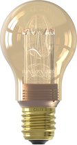 Bol.com Calex Crown Series LED Lamp - E27 - A60 Lichtbron Goud - 3.5W - Dimbaar aanbieding