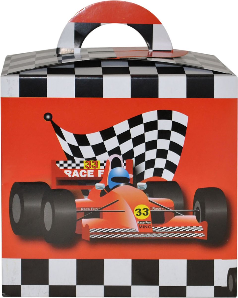 PARTY BOXEN RACE AUTO'S (6stuks)