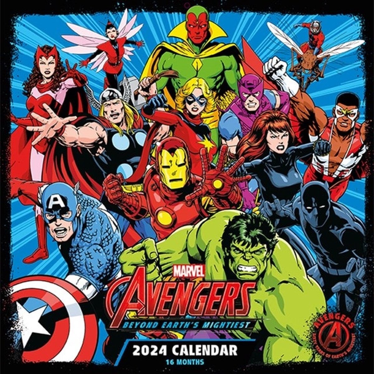 Marvel Avengers Kalender 2024
