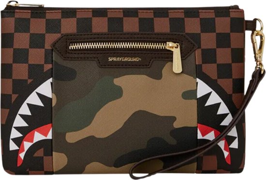 Sprayground SIP CAMO ACCENT CROSS-OVER CLUTCH