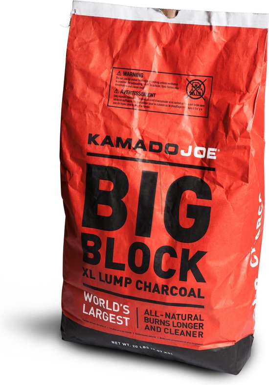 Kamado Joe - Big Blocks - Houtskool / maximum 25 kg per bestelling