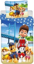 Paw Patrol Dekbedovertrek Bridge 140 X 200 Cm – 50 X 70 Cm – Katoen