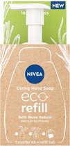 Nivea Caring Hand Soap Eco Refill Starter Kit - Lemongrass Scent