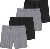 Schiesser Heren boxershort 4 pack Singel-Jersey