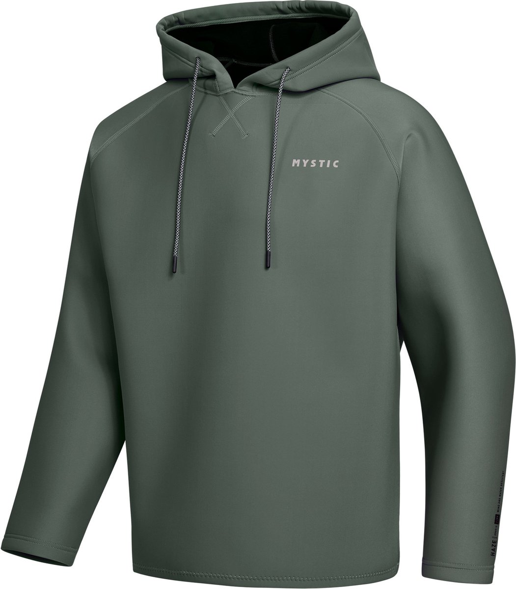 Mystic Haze Neoprene Hoodie 2mm - 2023 - Dark Olive - S