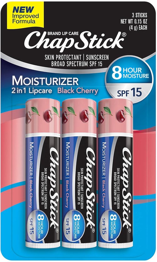 ChapStick Lip Balm, 3 Count
