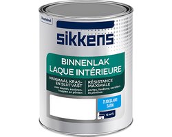 Sikkens Binnenlak - Zijdeglans - Gebroken Wit - Ral 9010 - 750 ml