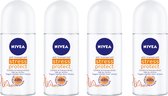 Nivea Deo Roller Stress Protect - 4 x 50 ml