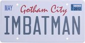 DC Comics: Batman - Gotham City Numberplate Metal Sign