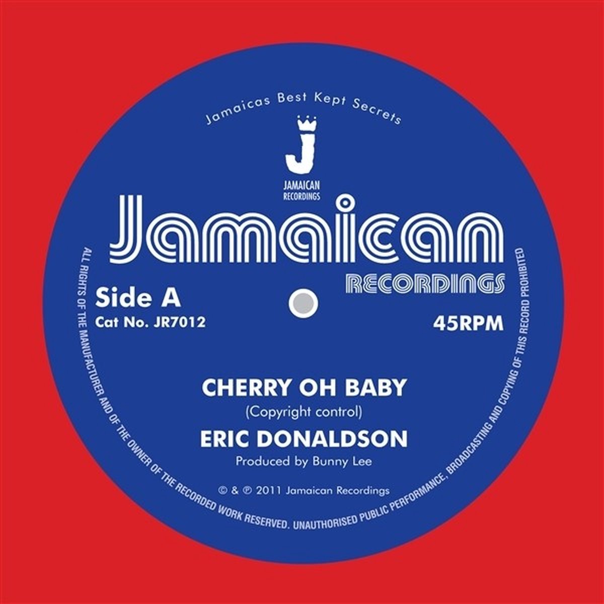 Eric Donaldson Cherry Oh Baby - Reggae 7