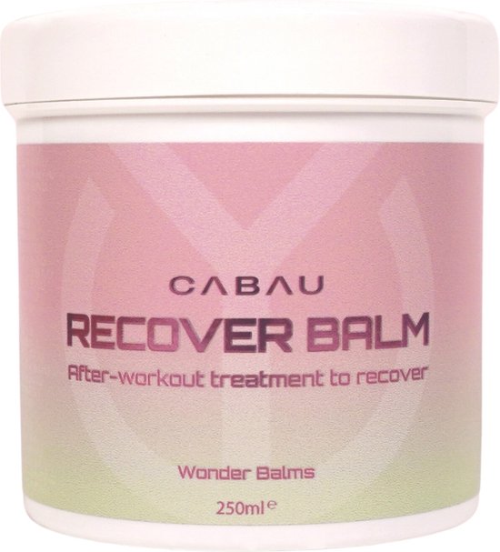 Cabau Lifestyle Fast Recovery Balm - Kan spierherstel bevorderen na lichamelijke inspanning - Verzacht vermoeide spieren, pezen en gewrichten - 250 ml