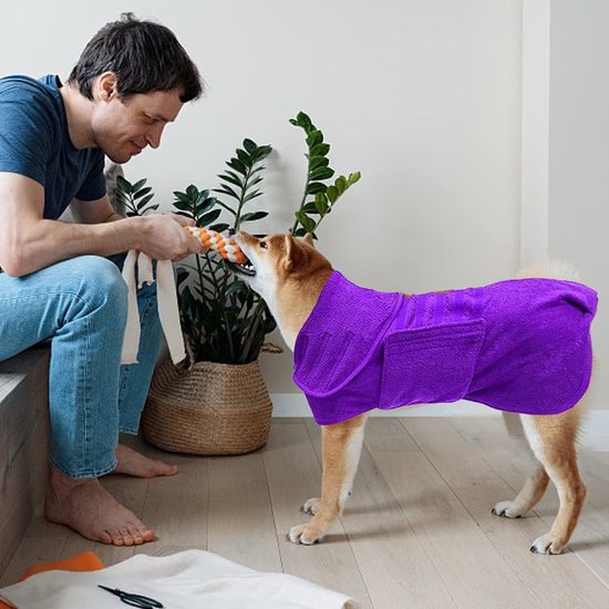4LegsFriend Fleece hondenvest - 5 maten geschikt voor honden 3,6 kg - 120 lbs - geel - fluorescerend veiligheidsvest voor huisdieren - voor nachtwandelingen aan of uit de riem - beschermt tegen auto's