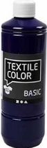 Textielverf - Kledingverf - Briljant Blauw - Basic - Textile Color - Creotime - 500 ml