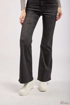 Broek Toxik3 middelhoge taille flared jeans H2540