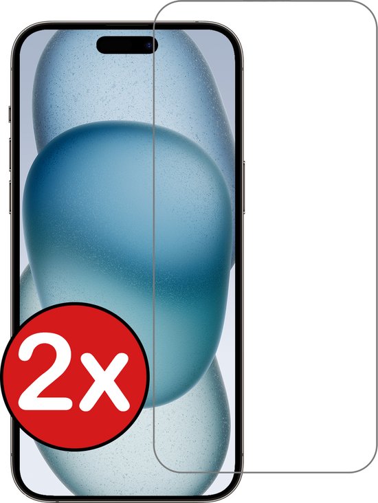 Protecteur d'écran pour iPhone 15 Pro Max, protecteur d'écran en Glas  Tempered Glass