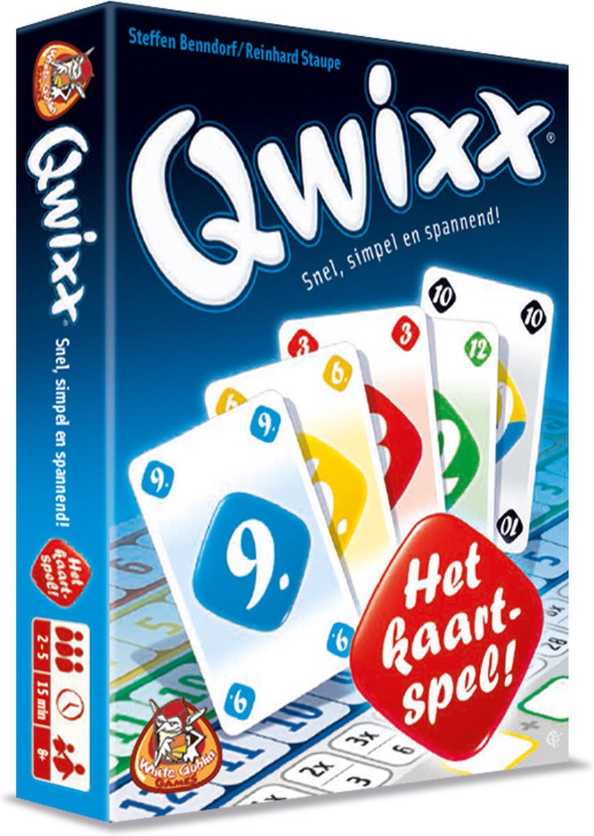 White Goblin Games - Qwixx Het Kaartspel