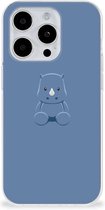 TPU Silicone Hoesje Geschikt voor iPhone 15 Pro Telefoonhoesje Baby Rhino
