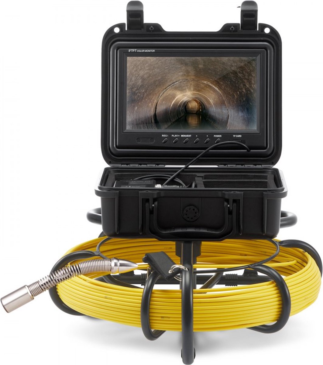 Dakta® 50m 9 Caméra d'égout Caméra d'inspection Caméra d'endoscope 6  heures