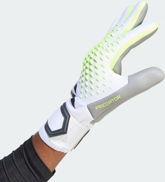 Adidas Predator GL Comp White Green Keepershandschoenen - Maat 9 - adidas