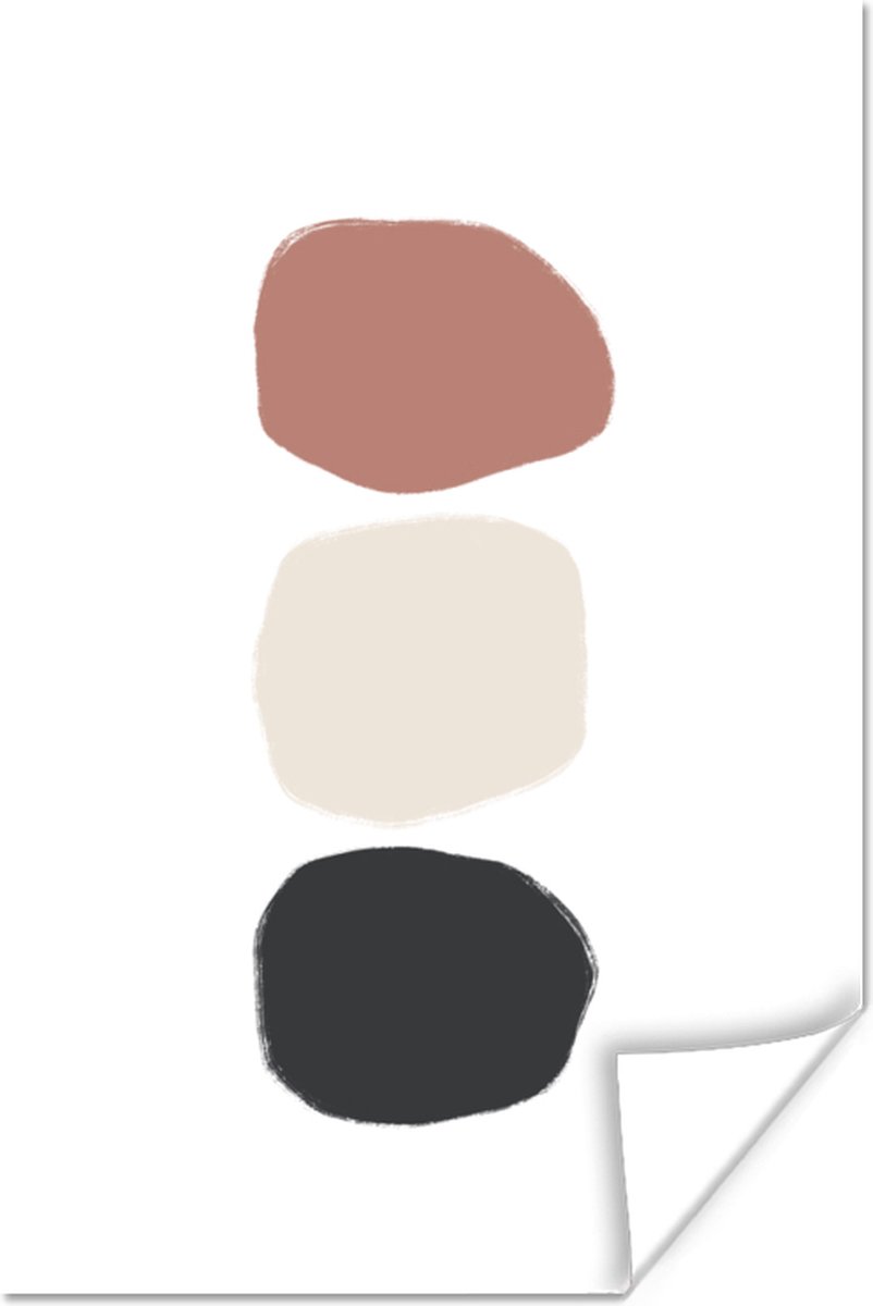 Poster Minimalisme - Pastel - Design - 60x90 cm