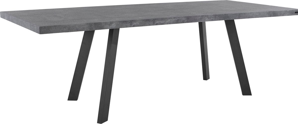 Notio Living Lauge-Tafel - 160 cm Zwart