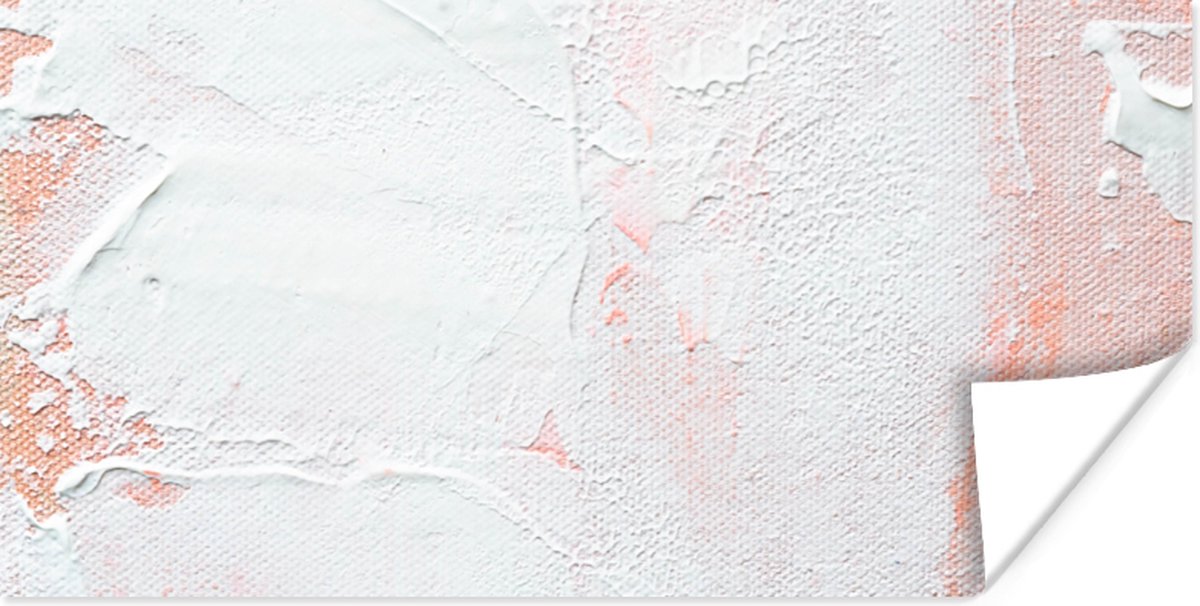 Poster Verf - Abstract - Design - 80x40 cm