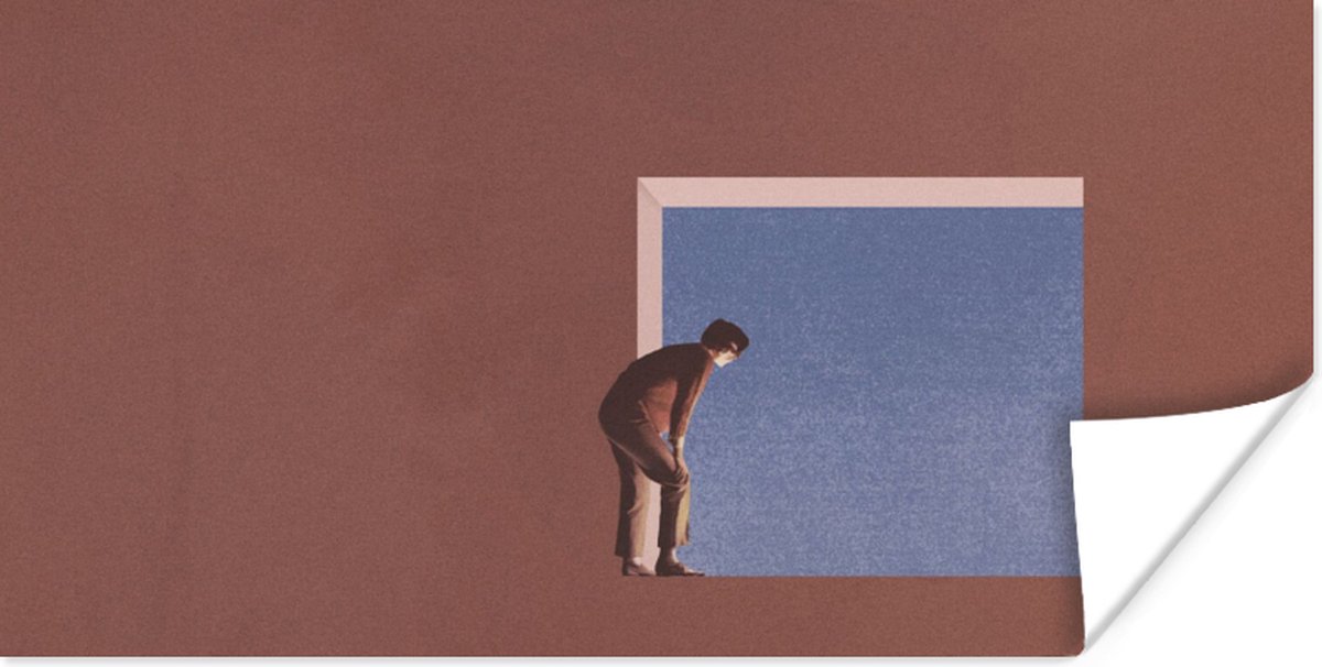 Poster Man - Vintage - Design - 150x75 cm