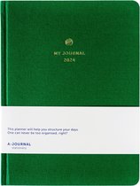 My Journal Agenda 2024 - Vert - Lin
