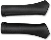 ACID Grips Travel - Fietshandgrepen - Handvatten met anti-slipstructuur - Met Comfort Curve voor meer gemak - Ergonomische fietshandvatten - Geschikt voor lange fietsritten - Zwart - Large