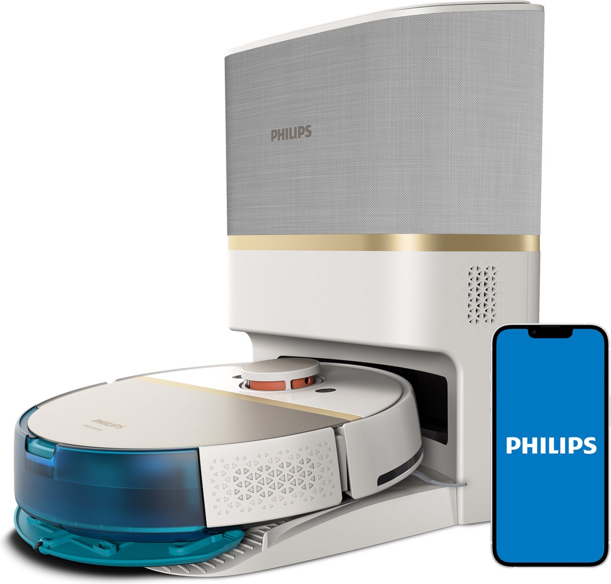 Philips HomeRun 7000 serie XU7100/02 - Robotstofzuiger met dweilfunctie