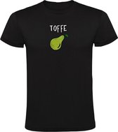 Toffe peer Heren T-shirt - eten - fruit - goed - werk - school - top - geweldig - biologie - woordgrap - humor - grappig
