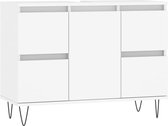 vidaXL-Meuble de salle de bain-80x33x60-cm-bois-d'ingénierie-blanc