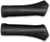 ACID Grips Hybrid Perform - Fietshandgrepen - Handvatten met anti-slipstructuur - Gebogen Contour Mini-Wing - Ergonomische fietshandvatten - Geschikt voor Mountainbikes - Zwart - Large