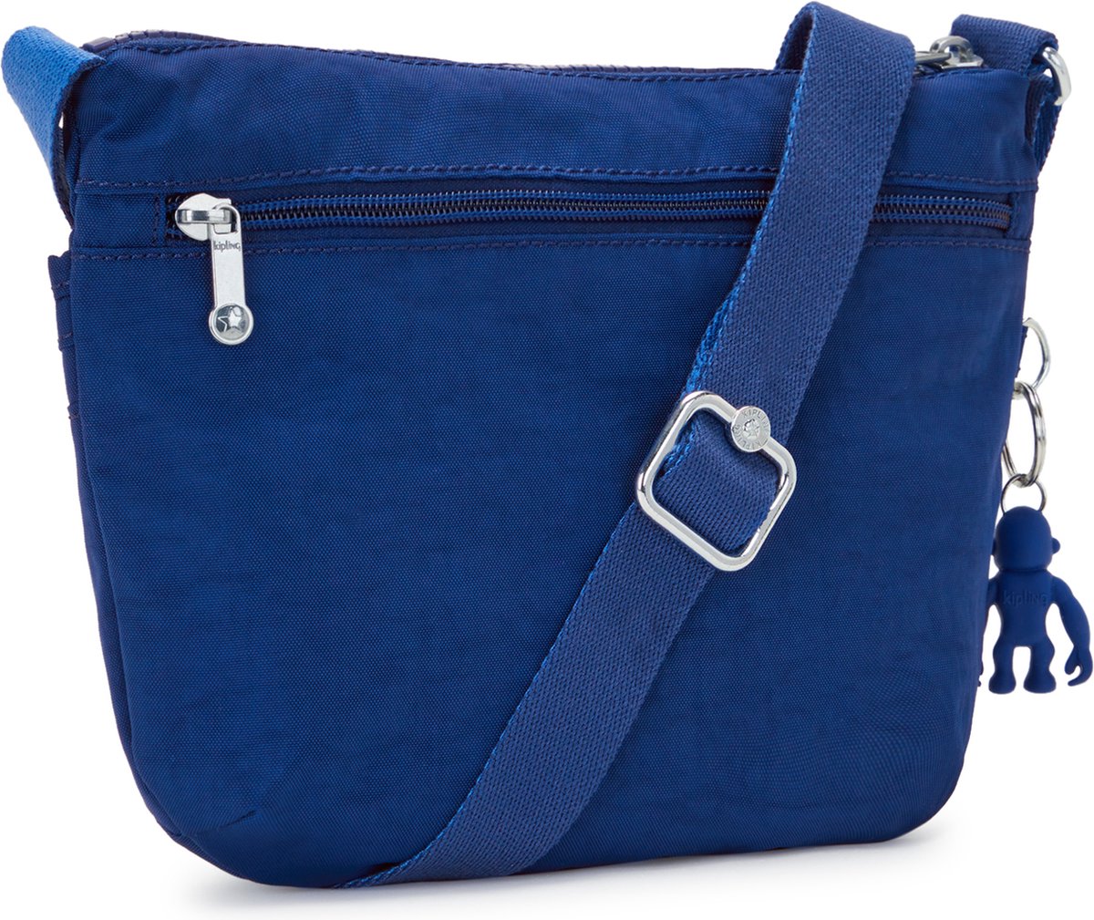 Sac Bandoulière Kipling Arto Femme - Multi-Poches, Bandoulière Ajustable, Logo Rond - Lot De 1