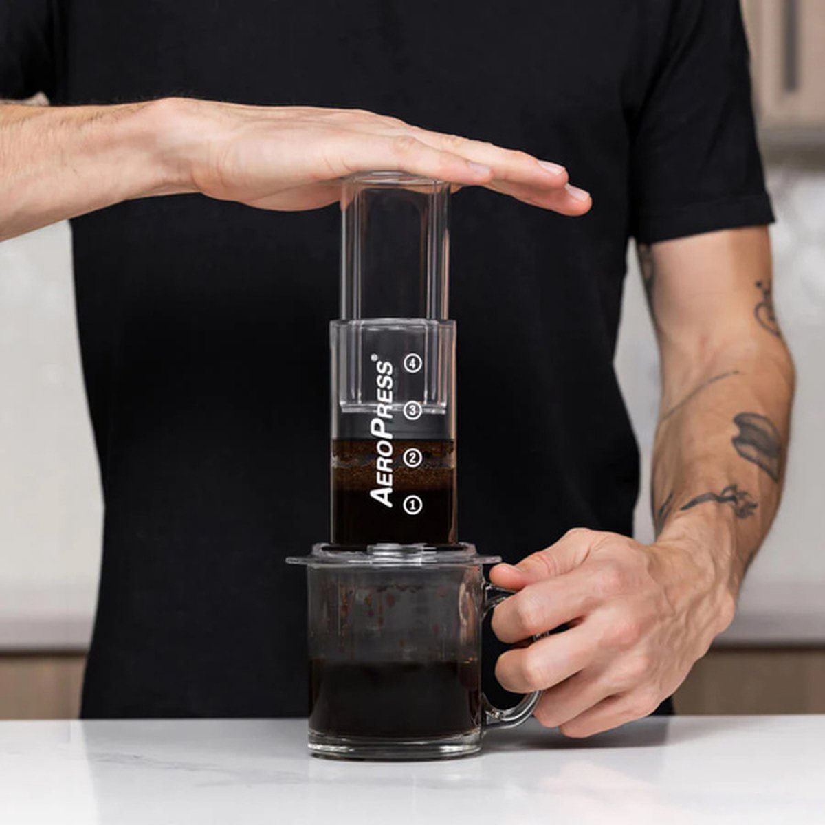 AeroPress Clear - Koffiezetter