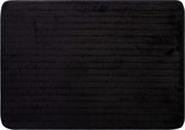 Microvezel badmat 50x70 cm thuis badmat badmat douchemat 100% polyester zwart