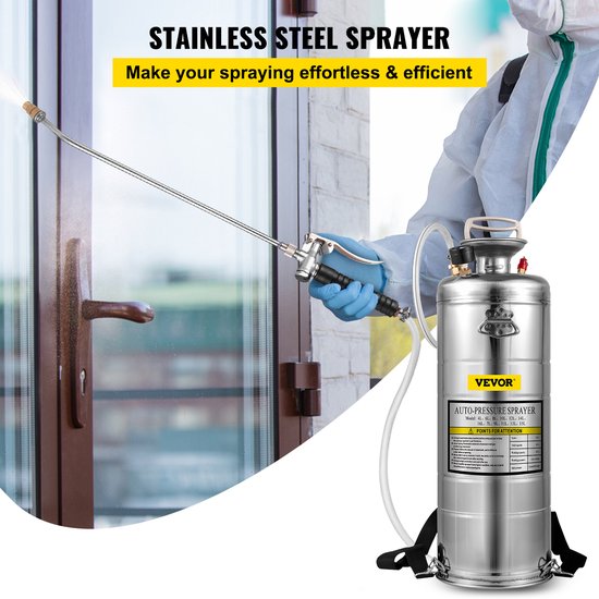 VEVOR Tuinsproeier Tuinvijververnevelaar 12l Ultrasone Nevelmachine Rvs Nevelmachine Geschikt Voor Huis Tuin Toeristenvoertuigen Speciale Voertuigen van VEVOR — afbeelding 4