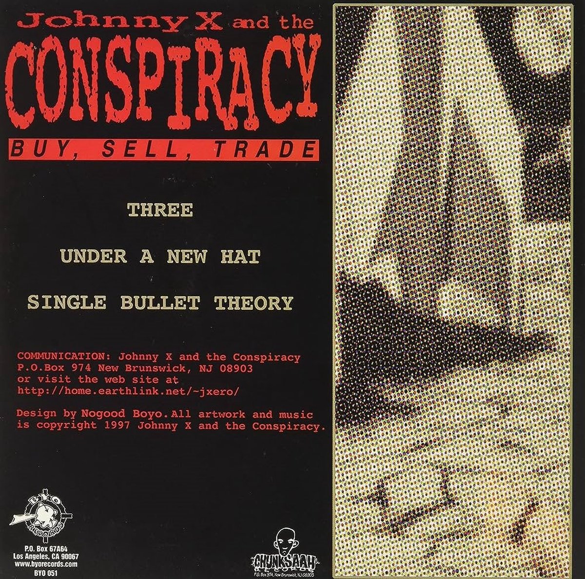 Johnny X & The Conspiracy - Buy, Sell, Trade (7" Single)