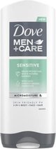 Dove Gel Douche Homme - Soin Sensitive Gel 3 en 1 400 ml