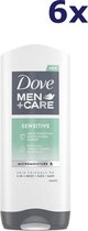 6x Dove Douchegel Men – Care Sensitive gel 3 in 1 400 ml