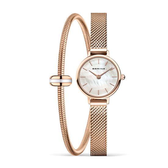Bering - 11022-364- Lovely-2-GWP190 - Set montre-bracelet et bracelet - Femme - Quartz - Classic