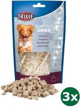 3x50 gr Trixie premi freeze dried eendenborst hondensnack
