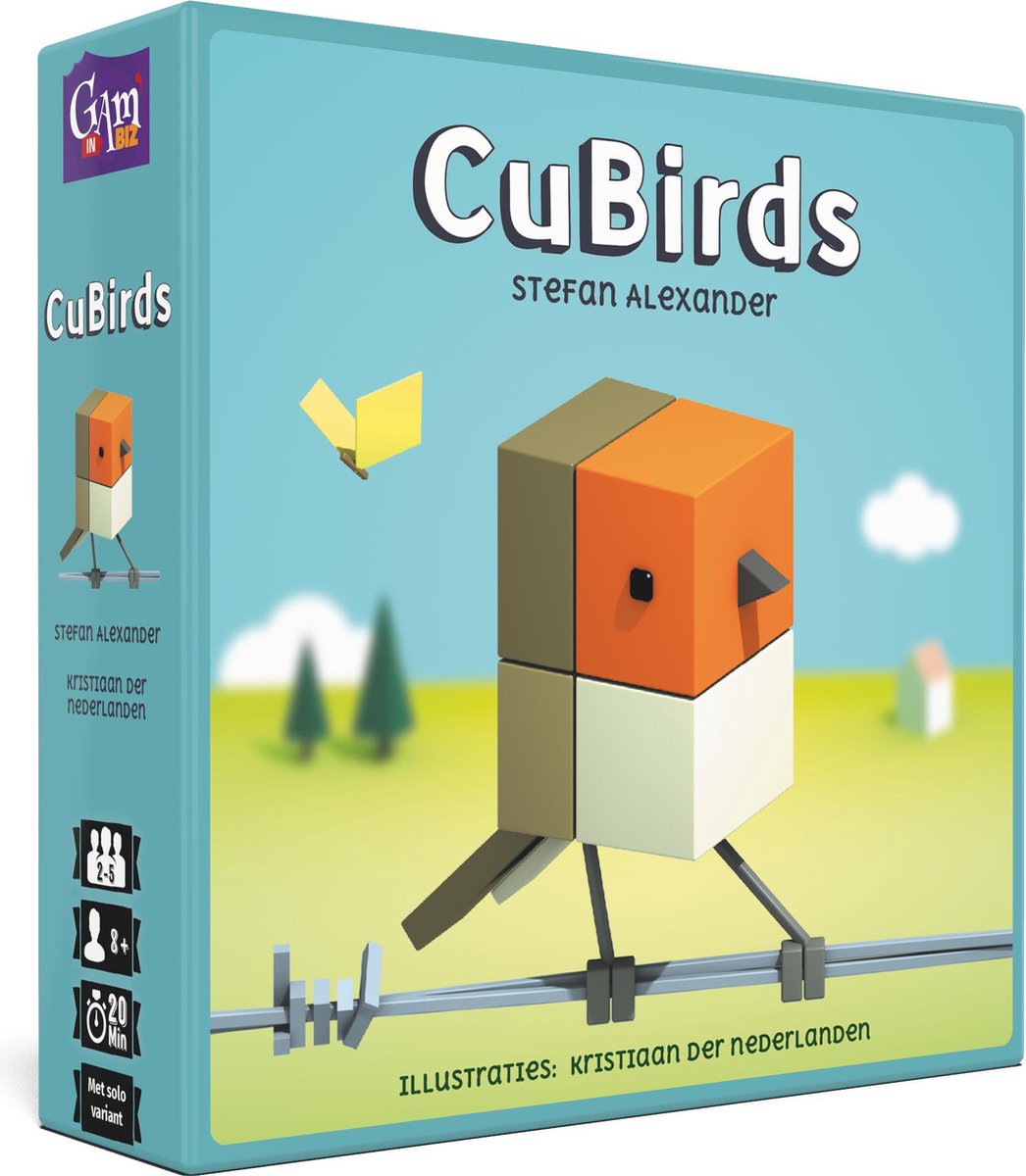 CuBirds - Kaartspel - Nederlandstalig - Gam'inBIZ