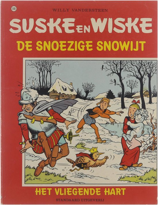 Suske en Wiske no 188 - De snoezige Snowijt en Het vliegende ... - cover